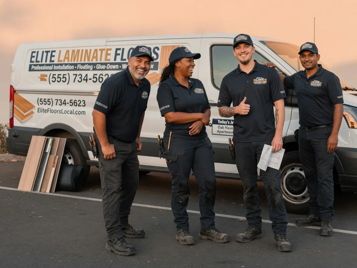 Laminate flooring installation company in Oakfield, WI